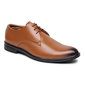 Zixer Synthetic Leather Ankle Formal Shoes Men