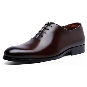 Zixer Synthetic Leather Ankle Formal Shoes Men