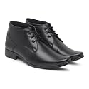 Zixer Synthetic Leather Ankle Formal Shoes Men