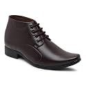 Zixer Synthetic Leather Ankle Formal Shoes Men