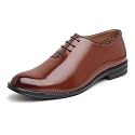 Zixer Synthetic Leather Ankle Formal Shoes Men