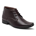 Zixer Synthetic Leather Ankle Formal Shoes Men