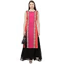 ZIYAA Women39s Crepe Straight Kurta