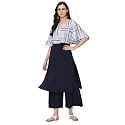 Ziyaa Women39s Digital Print Fla Crepe Kurta