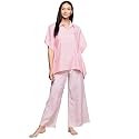 ZIYAA Women Women39s Orange Rayon Night Suit