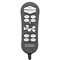 ZK3200-HC ZK3200-UC 5 Pin Lift Chair Remote Only Fit for 4 Motors Golden and Ultra Comfort Chairs with 16 Button Remote (Include SIT or Home, Lumbar, Headrest, Twilight), Hand Control