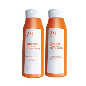 zm zayn amp myza vitamin c body lotion combo  glow reviving  skin brightening body lotion for radiant skin  moisturizing amp hydrating for all skin types  pack of 2 200ml x 2