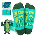 Zmart if You Can Read This - Popcorn Pickle Bacon Avocado Sushi Pizza Socks Gifts for Men