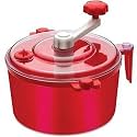 Atta Maker for Home 2 in 1 Ata Non-Electric Dough Flour Machine for Kitchen Chakki Clear line Measuring Cups Set Bread Mixer May Vary Hand Tool Plastic Portable Dough Atta