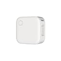 Znine Portable Mini Wireless Label Printer for Kithen D30 Label Maker Machine Compatible with iOS+Android for Jars with 1 Roll Thermal Label Sticker Paper (Pink)