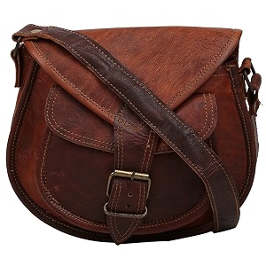 znt bags leather sling bag crossbody style for men and women travel and office use reverie genuine leather sling