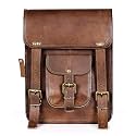 ZNT BAGS Leather Sling Bag, Crossbody Style, for Men and Women, Travel and Office Use (7 x 9 INCHES)