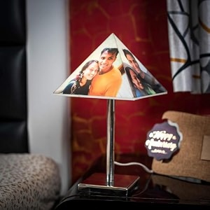 zoci voci valentines day gift photo lamp - anniversary gift for wife birthday gift for husband wedding gifts for couple - led photo frame acrylic body hd prints matt finish happy couple