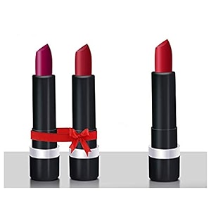 zodak retro matte lipstick baby pink 35gm combo pack of 3infused with vitamin egives comfortable matte finishlong lasting lip stains