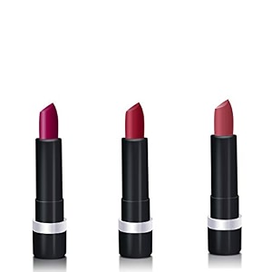 zodak retro matte lipstick beauty 35gm combo pack of 3infused with vitamin egives comfortable matte finishlong lasting lip stains