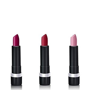 zodak retro matte lipstick cheek 35gm combo pack of 3infused with vitamin egives comfortable matte finishlong lasting lip stains
