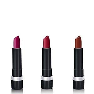 zodak retro matte lipstick ehel 35gm combo pack of 3infused with vitamin egives comfortable matte finishlong lasting lip stains