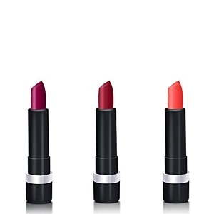zodak retro matte lipstick style finish 35gm combo pack of 3infused with vitamin egives comfortable matte finishlong lasting lip stains