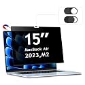 ZOEGAA Magnetic Privacy Screen For Macbook Air 15 Inch