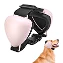 ZOHAN Dog Ear Muffs for Noise Protection, Comfort Dog Noise Cancelling Ear Muffs with Fast Snap Lock for Fireworks, Thunder, Vacuums(Pink,L)