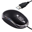 Zohlo Optical Wired Mouse for Computers Laptops and Desktops Wired Ambidextrous Optical  Gaming Mouse (USB 2.0, Black)