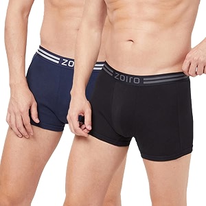 Zoiro Cotton Soft Mens Trunk Pack of
