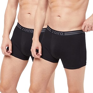 Zoiro Cotton Soft Mens Trunk Pack of
