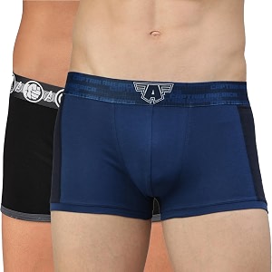 Zoiro Mens Marvel Character Cotton Trunk Combo