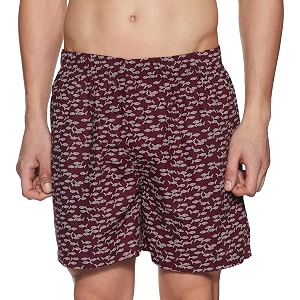 Zoiro Mens Printed Cotton Boxers