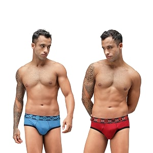 Zoiro Men Cotton Blend Printed Marvel Brief