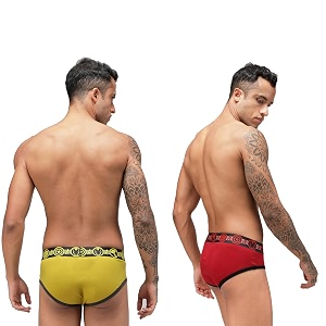 Zoiro Men Cotton Blend Printed Marvel Brief
