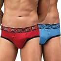 Zoiro Men Cotton Blend Printed Marvel Brief