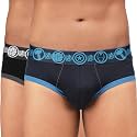Zoiro Men Cotton Blend Printed Marvel Brief