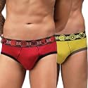 Zoiro Men Cotton Blend Printed Marvel Brief