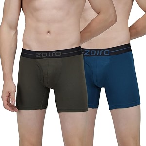 Zoiro Modal Cotton Soft Mens Trunk Combo