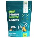 ZOIVANE Dog Food, Treats and Biscuits | Peanut Butter Biscuit Veg Food for Dog, Puppy and Adult Dogs | Dog Treats for Adult Dog and All Types Breeds and Stages - Pack of 01-100 grms