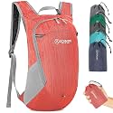 ZOMAKE Lightweight Packable Backpack, 18L Small Foldable Daypack for Hiking