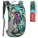 ZOMAKE Lightweight Packable Backpack, 18L Small Foldable Daypack for Hiking