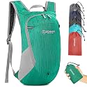 ZOMAKE Lightweight Packable Backpack, 18L Small Foldable Daypack for Hiking