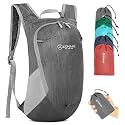 ZOMAKE Lightweight Packable Backpack, 18L Small Foldable Daypack for Hiking
