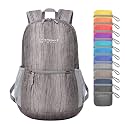 ZOMAKE Lightweight Packable Backpack, 20L Small Foldable Daypack for Hiking