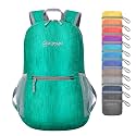 ZOMAKE Lightweight Packable Backpack, 20L Small Foldable Daypack for Hiking