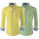 Zombom Combo of Men39s Solid Regular Fit