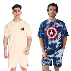 Zombom Combo of Mens Night Suit