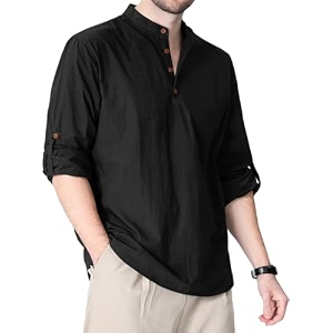 Zombom Cotton Polyester Blend Solid Casual Regular