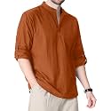 Zombom Cotton Polyester Blend Solid Casual Regular