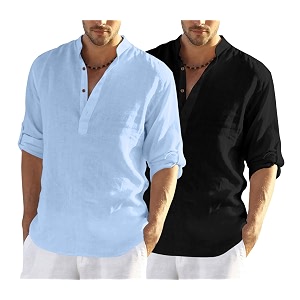 Zombom Mens Combo Cotton Polyester Blend Solid