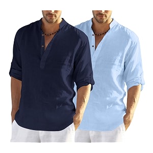 Zombom Mens Combo Cotton Polyester Blend Solid