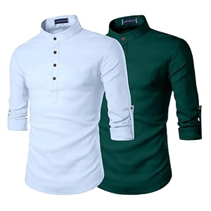 Zombom Mens Combo Cotton Polyester Blend Solid