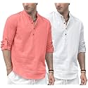 Zombom Men39s Combo Cotton Polyester Blend Solid